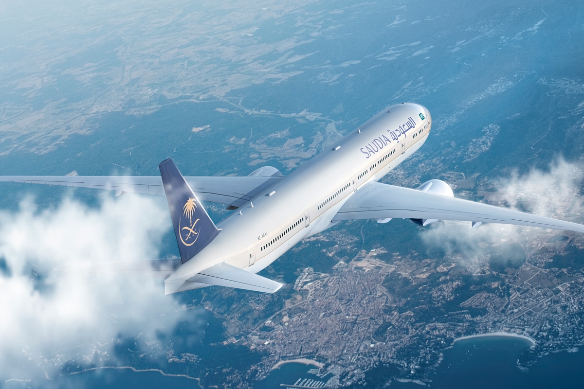 Saudi Airlines rolls