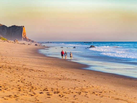 Take A Dip At Zuma Beach